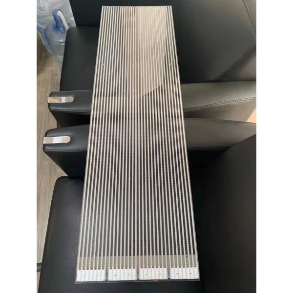 P6.5 Outdoor LED Display Screen 1920Hz Transparent Glass Adhesive LED Screen