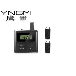 Black Ear Hanging Wireless Audio Guide Systems SOC Embedded Integrated