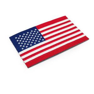 Woven Iron On American Flag Patch Custom Country Flag Patches