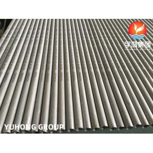 Straight Heat Exchanger Tube ASTM A213 / ASME SA269 TP304 Boiler Tube 8 * 1 * 6M
