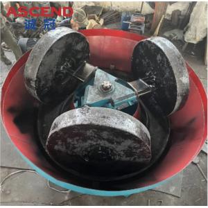China Gold Grinding Mill Wet Pan Mills 1200 Models Final Product Size 0.1-0