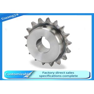 Hardened Tooth C45 Steel Roller Chain Sprockets For Tranmission