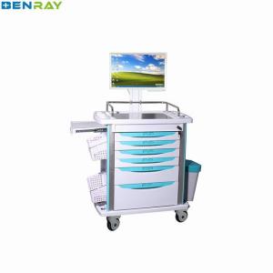 Wholesale Mobile Computer Workstation Trolley 850 X 520 X 1020mm from china suppliers