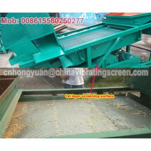 multifunctional air blower grain screener to separate the wheat from the chaff