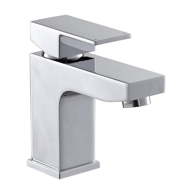 Quality Custom Modern Basin Mixer Taps Polished Deck Mounted Basin Tap for sale