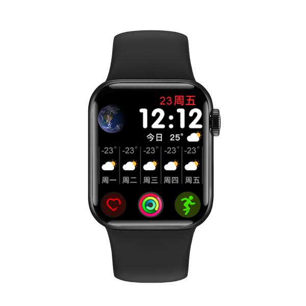 Square 1.75inch Full Touch Smartwatch Blood Pressure Monitoring