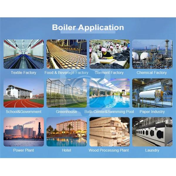 2ton/Hour, 2000kg/H, 150HP Horizontal Heavy Oil Gas Fired Steam Boiler for Cement Curing