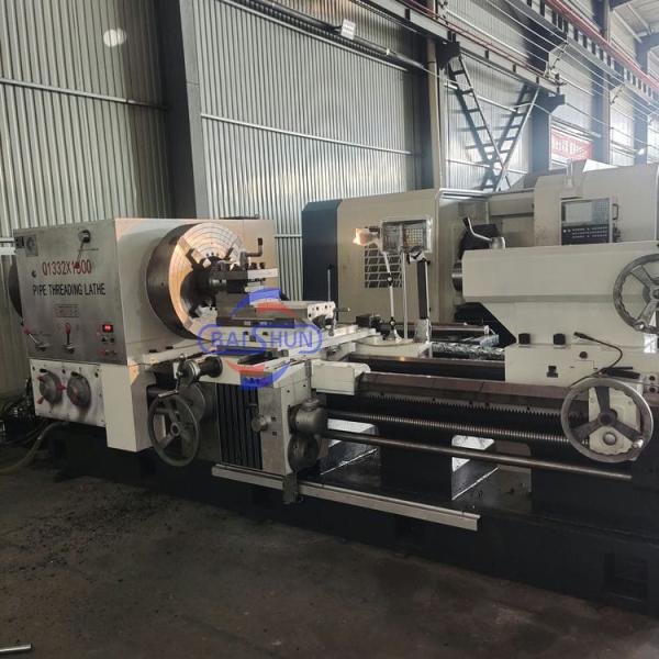 Wholesale QK1332 CNC Pipe Threading Lathe Machine 320mm Max Threading from china suppliers
