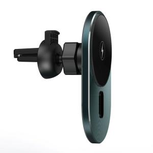 5W-15W Air Vent Wireless Car Charger with Multiple Safety Protection