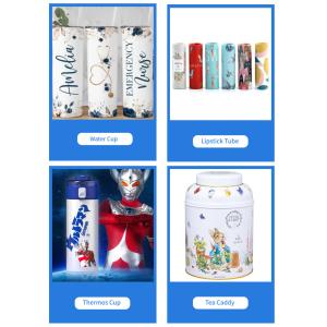 Full Color Multi Purpose Cylinder UV Inkjet Printer With USB Ethernet