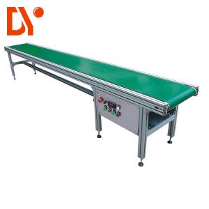 DY153 Heat Resistant Troughed Belt Conveyor , Customized Simple Conveyor System