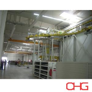 PLC Control Powder Coating Lifting Machine Customizable For Coating Production