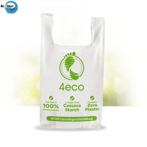 100%Biodegradable Compostable Garbage Bags Trash Bags with Bpi Certificate