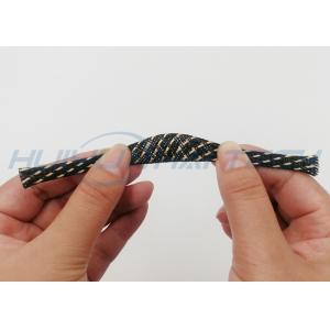 Wholesale Flame Proof Expandable Braided Cable Sleeving , Fireproof Wire Sleeving Custom from china suppliers