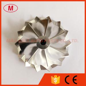 Wholesale GTB2260V 784369-0002/787571-0002 44.52/60.01mm 7+7 blades high performance turbocharger billet compressor wheel from china suppliers