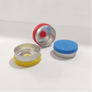 13mm Aluminium Flip Off Seals Caps For Vaccine Glass Vials