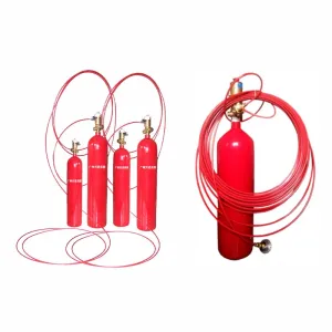 Xingjin Easy To Install Fire Detection Tube Red Cylinder FM200 Suppression