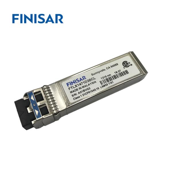 Quality Finisar FTLX1471D3BCL Modules 10G Transceiver 10Km 1310nm SFP Fiber for sale