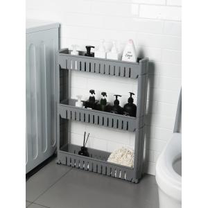 Slim 13cm 3 Shelf Organizer Plastic Corner Shelf For Garage