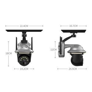 Motion Detection Two-way Audio New Wireless Garden Lights Security Monitoring 4G