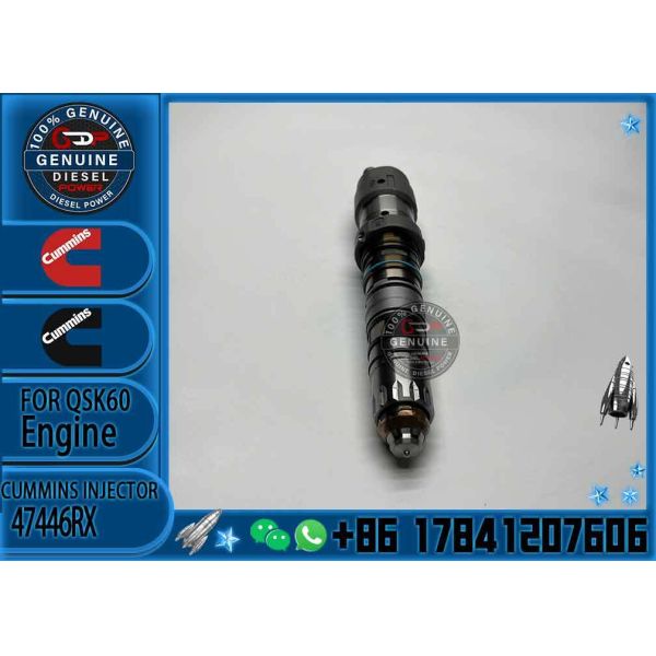 New Construction Machinery Fuel Injector for QSK60 Diesel 4326781 4928345 47446RX 4326784 Compatible with CUMMINS Diesel Engine