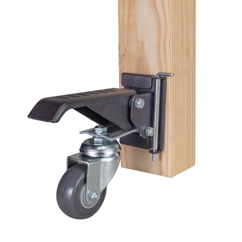 Quality Smooth Workbench Heavy Duty Retractable Side Mount Casters With High Load Capacity for sale