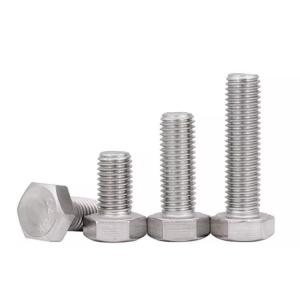 High Quality Stainless Steel 316 Hex Bolts in Multiple Sizes with 3/8”-16 and