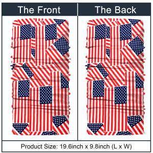 Floral Summer Silk Head Cute Custom Face Shields Bandanas