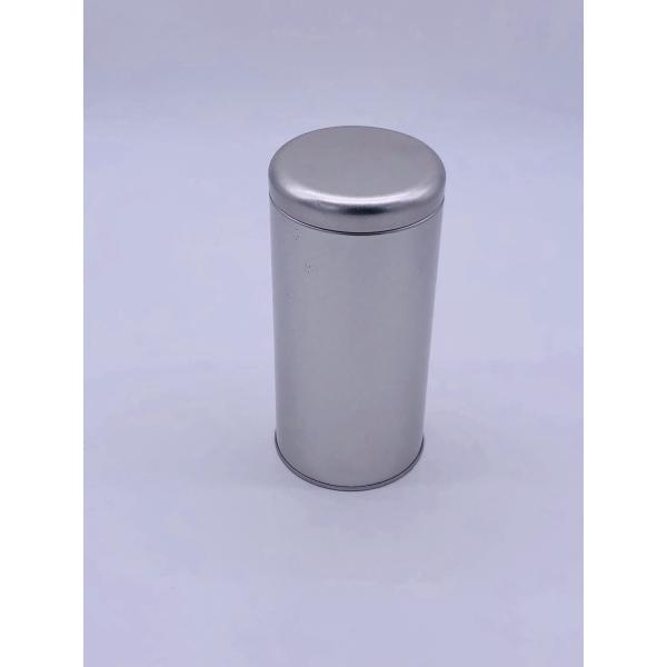 Food Grade Recycled Material Round Tin Container For Package Child Resistance