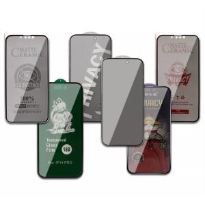 Wholesale Anti SPY Privacy Screen Protector Silk Anti Fingerprint For MOTO G62 G82 from china suppliers