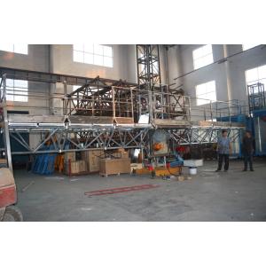 Mast Climbing Aerial Work Platform for Glass Wall Installation