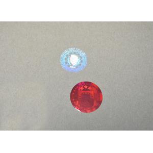 Anti Counterfeiting Hologram Serial Number Stickers / Barcode Labels Stickers