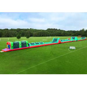 Tarpauline Inflatable Obstacle Courses Outdoor Boot Camp Inflatable Equipment