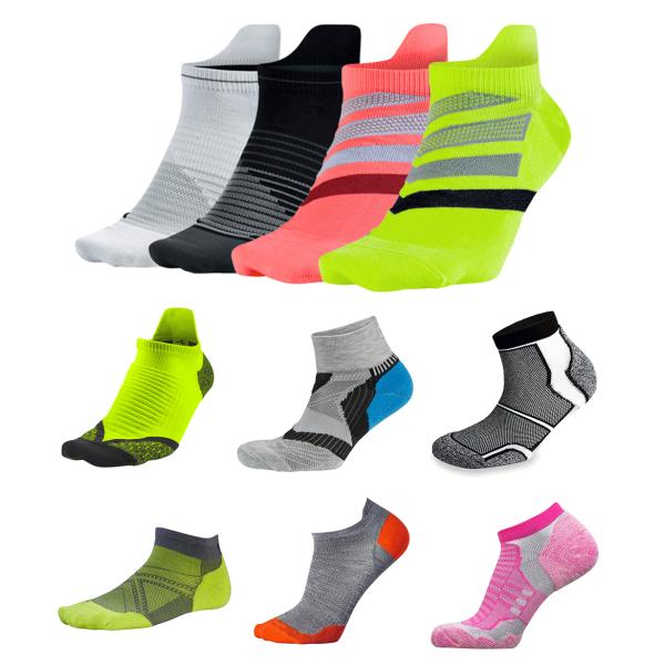 Coolmax Polyester Nylon Running Socks With Different Patterns Make To Order