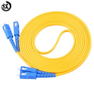 5M SC/UPC-SC/UPC Fiber Optic Ethernet Cable Good Durability For Telecommunicatio