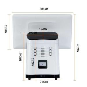 15.6'' 1080P All-In-One POS Cash Register with Built-in Printer for Small Retail