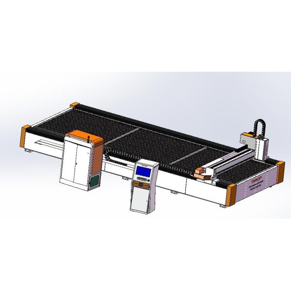 High-Precision Single-Table Fiber Laser Cutter 6kW–50kW IPG/CYPCUT 6000E EU/US