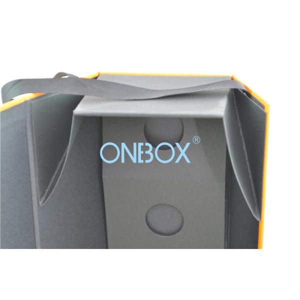 Alcohole Bottle Luxury Packaging Boxes Foldable Elegant Cardboard