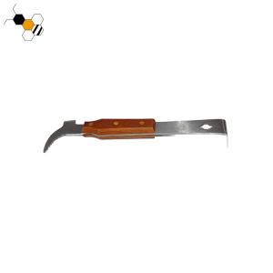 35.8cm Stainless Steel Chisel Hive Tool With Wooden Handle
