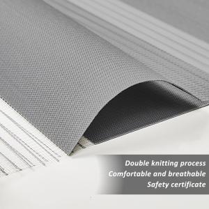 100% Polyester Outlet Roller Blind Zebra Fabric with Wooden Pattern