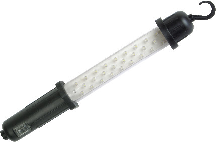 Plastic Portable Car Heaters Led Underhood Work Light With Cigarette Lighter