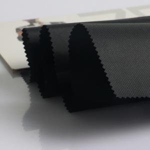 75D waterproof pu coating water pressure 17000mm polyester fabric for rain coat