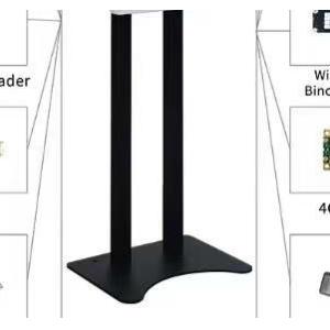 21.5 Inch All In One POS Machine with Built-in Scanner and Thermal Printer for