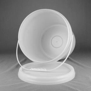 Round 5 Gallon Plastic Buckets With 20 Liter Capacity