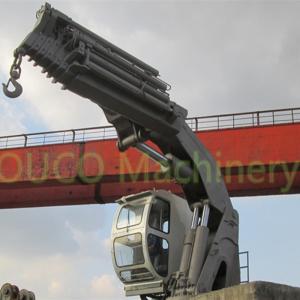 5T20M Folding Boom Crane , Offshore Pedestal Crane ABS Certificated