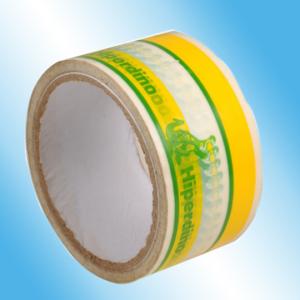 Good Viscosity BOPP Packing Tape Custom Printed LOGO Super Clear Sellotape