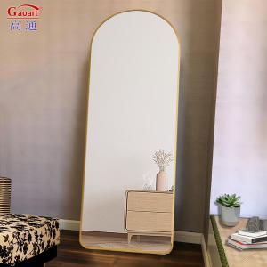 Customized Size Bathroom Full Body Length Wall Standing Mirror for Large Barber