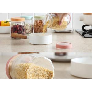 Food Grade Clear Empty Glass Jars With Lid For Food Storage 720ml