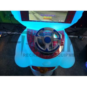 Car Racing Game Machine , Commercial Coin Pusher Game Simulator