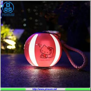 Magic ball 10000mah power bank with night lighting